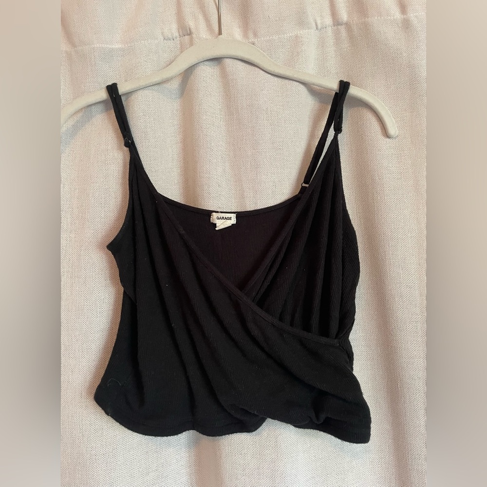 Garage Tank Top Size M, cross in the front